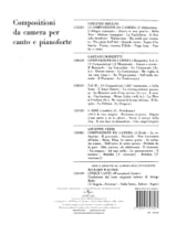 Composizioni da Camera. Volume 1 - DONIZETTI - Partition - Mélodies